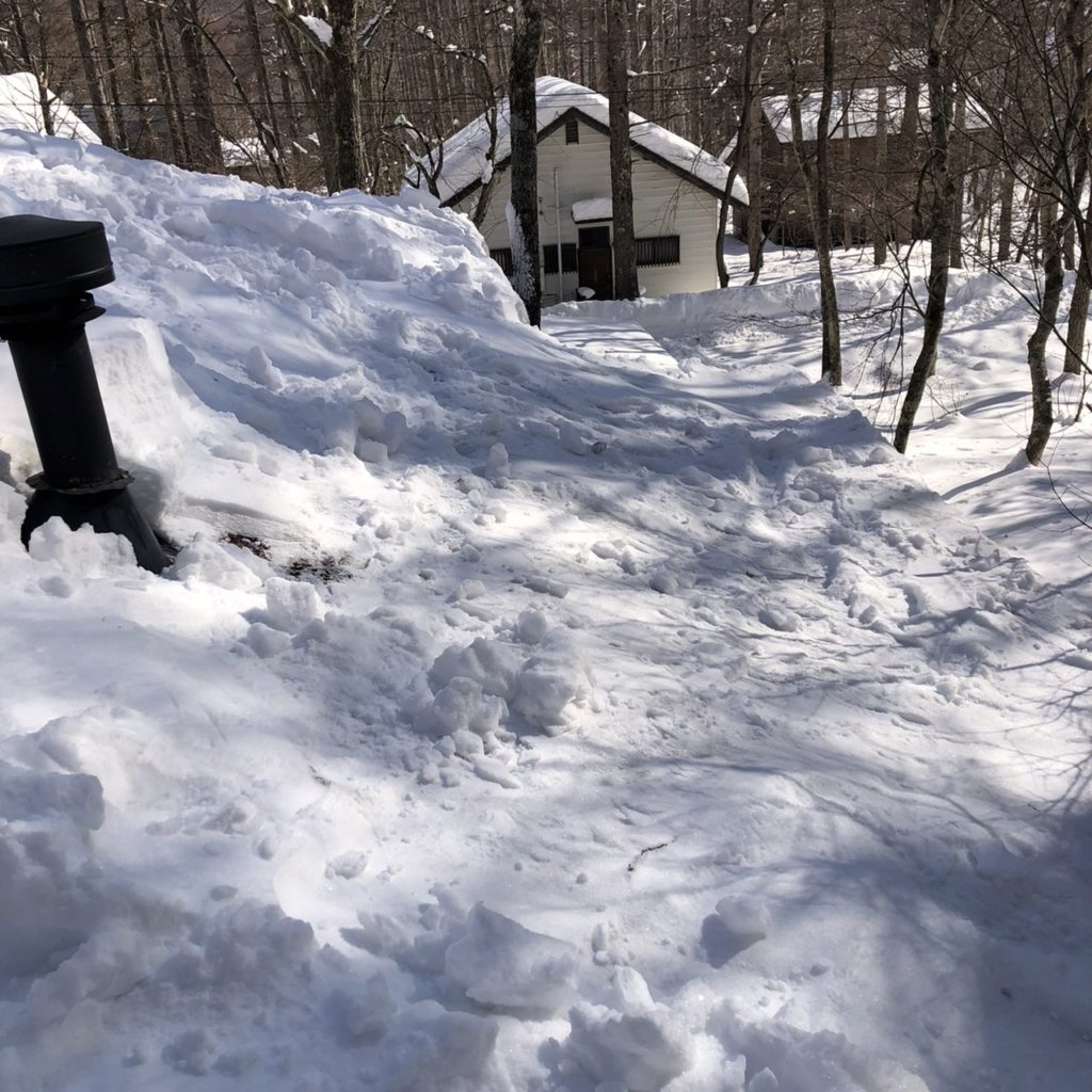 長和町　雪下ろし